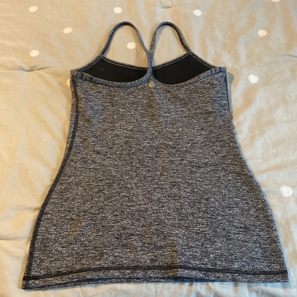Lululemon Power Y Tank Luon Size 6 - Picture 4 of 6